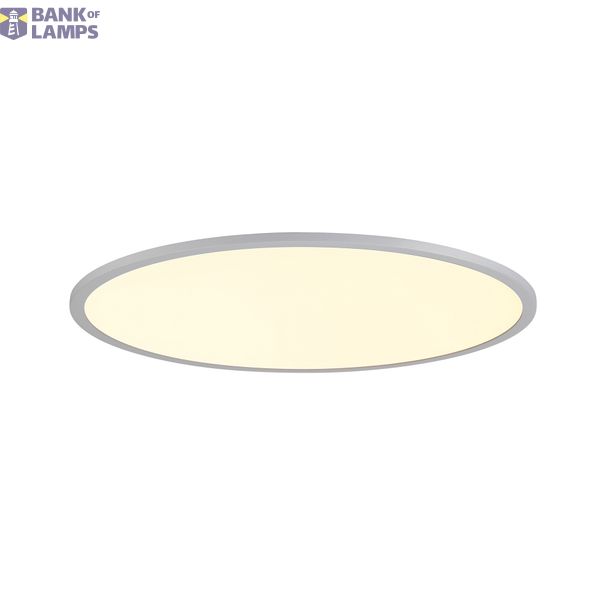 PANEL 60, surface mount. ceiling rnd DALI 3/4K 29W 90ø grey image 1