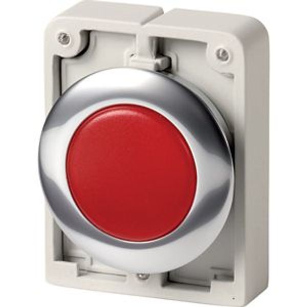 M30C-FL-R Indicator light, RMQ-Titan, Flat, Red, Metal bezel image 8