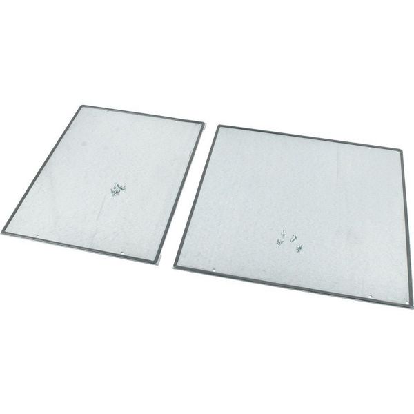 XSPBU1008-64-S Bottom plate, galvanized, divided 6/4, PIFT, for, WxD=1000x800mm, up to IP55 image 3