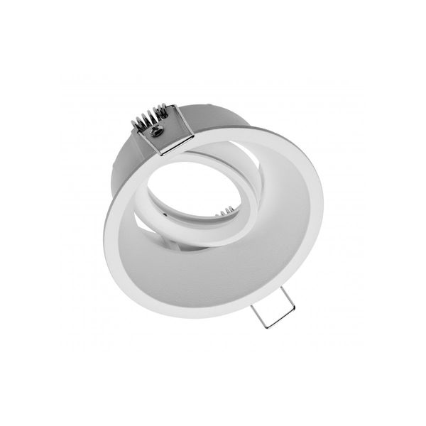 Spot luminaire housing SALTO, IP20, round, white image 1
