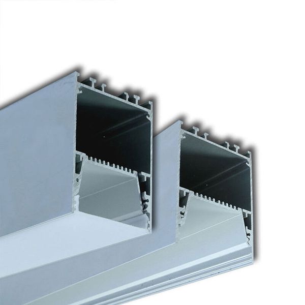 Hanging aluminum profile ZT, 55x70 mm, without diffuser, 2 m image 1
