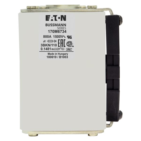 FUSE 500A 1250V 3FKE/115 AR CU image 7