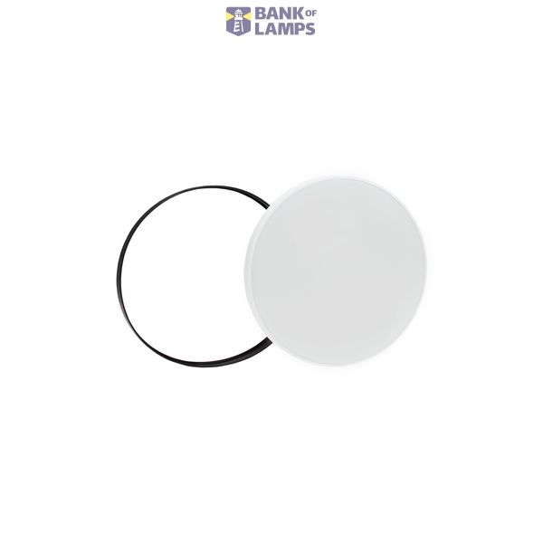 NYMPHEA BLACK & WHITE RINGS 24W WW 230V 115st IP54 IK04 FI320x52 WHITE / BLACK ROUND WITH SENSOR image 9