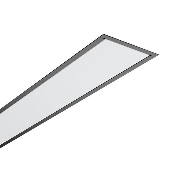 LESS IS MORE vario, 13 W, 1600 lm, 830, black, on/off Recessed ceiling image 1
