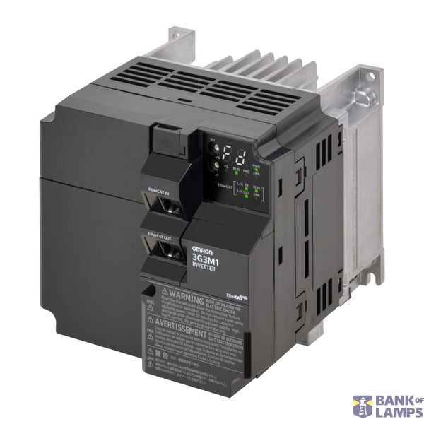 M1 AC Drive, 2.2/2.7 kW (HD/ND), 11/12 A (HD/ND), 200 VAC, 1~ input, O image 3