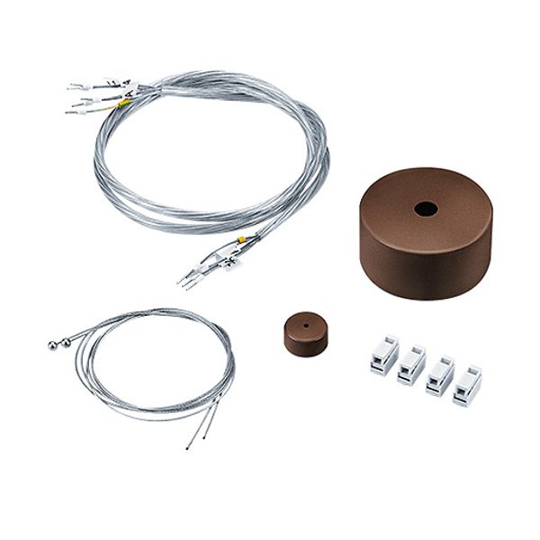 VAERO SUSP SET ASQ1 BZ - Mounting- and power-feed kit image 1
