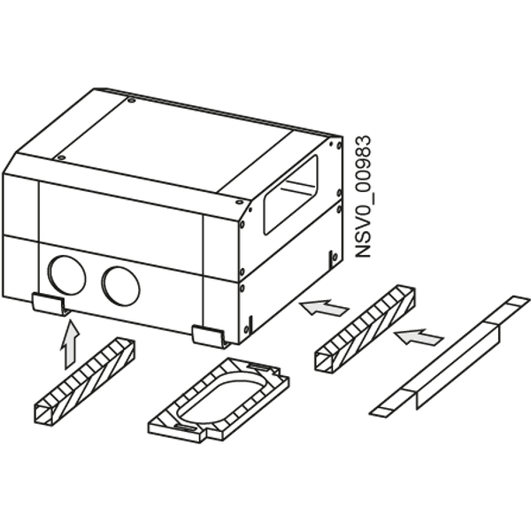 BD01-AK1X-IP55 UPGRADING IP55 TAP-OFF UNIT image 1