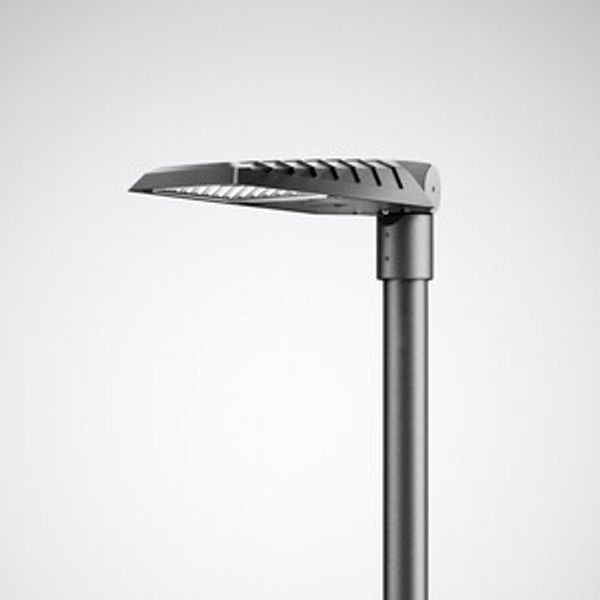 Post-top luminaires Lumega IQ 70N CLO (normal) Lens Grey ETDD 63W 7500lm 70 asymmetric wide (AB7L) IP66 IK09 5 SDCM image 1