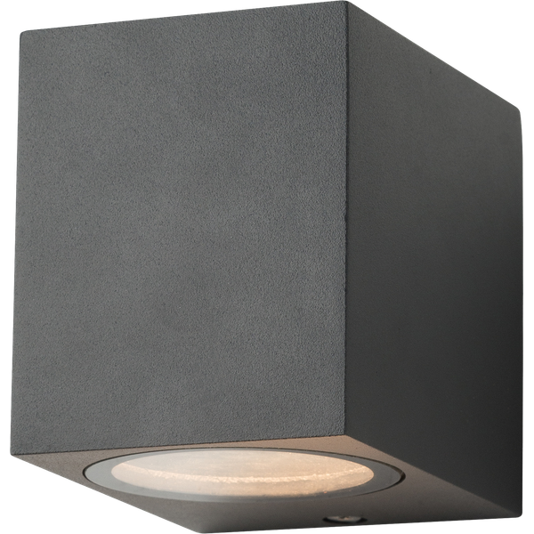Outdoor Wall Light without Light Source 1xGU10 IP65 Square Anthracite THORGEON image 1