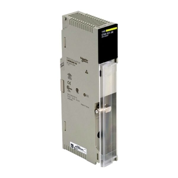 RIO drop adaptor module Modicon Quantum - 1 connector with single cable image 1