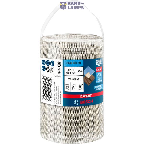 EXPERT M48 Sanding Net Roll 115 mm, 5 m, G 24 image 2