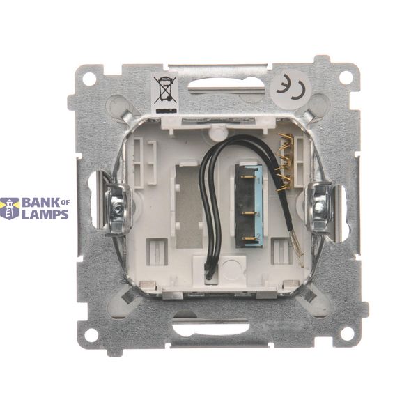 Single key for switches and electronic controllers, Bronze matt, metalic image 1
