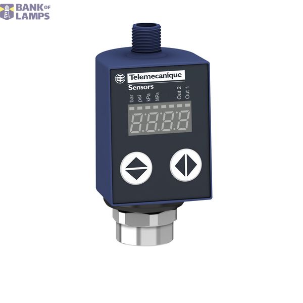 PRESSURE TRANSMITTER -1....9 BAR 4-20MA G1/4A MALE FPM SEAL M12 CON OU image 20