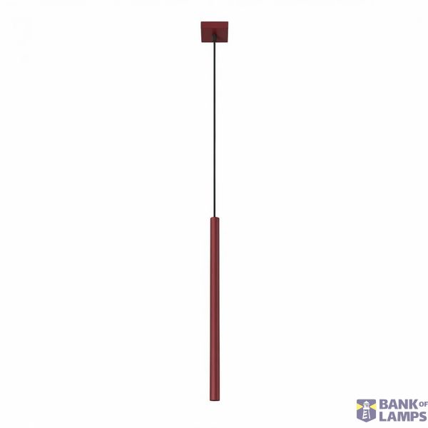 Pendant lamp PASTELO 1 burgundy image 7