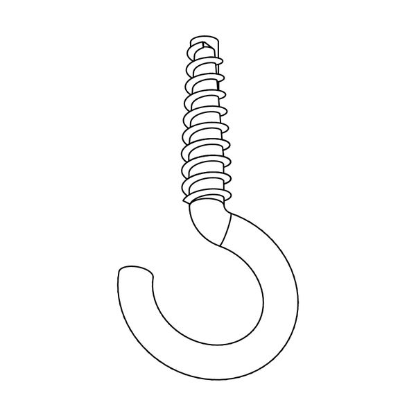 NEED FOR A CONTACT RAIL. XTAK 11-1 HANGING HOOK 2mm image 2