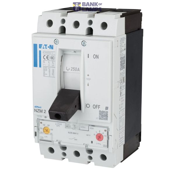 NZMN2-A200-S5-10 Eaton Moeller series NZM molded case circuit breaker thermo-magnetic image 1