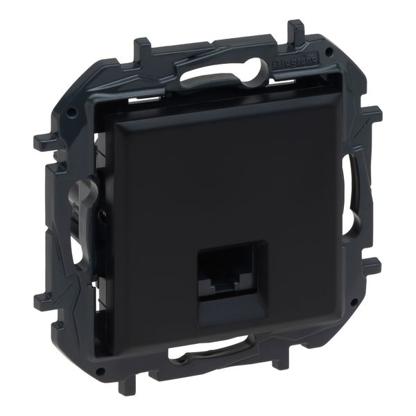 RJ45 SOCKET NILOE STEP CATEGORY 6 UTP BLACK image 1