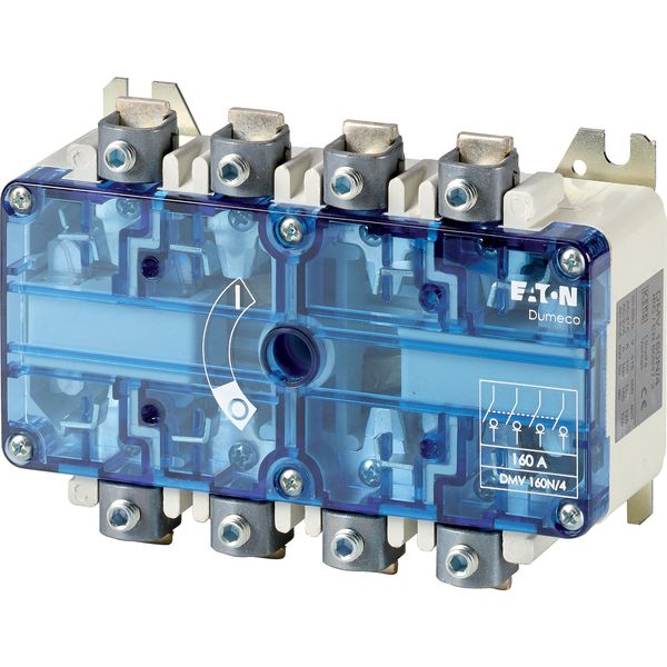 DMV-160N/4+TC Switch-disconnector, DMV, 160 A, 4 pole, Stop Function optional, Without rotary handle and drive shaft, Tunnel terminal image 3