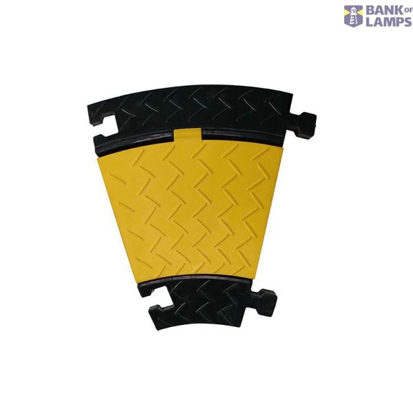 Solid rubber cable bridges Curve 30° 380 x 445 x 50 35 x 35 image 1
