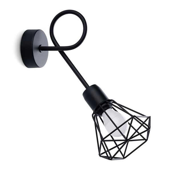 WALL LAMP ARTEMIS 1S BLACK E14 1X40 IP20 image 1