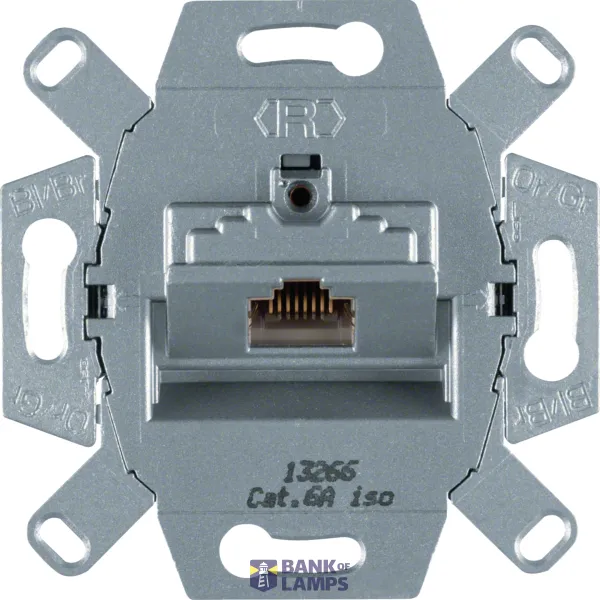 UAE socket, 8-pin shielded network socket, module inserts image 1