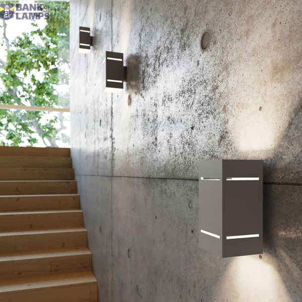 WALL LAMP BLOCCO GREY G9 1X40W IP20 image 4