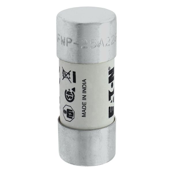 Fuse-link, high speed, 25 A, AC 700 V, 22 x 58 mm, aR, UL image 16