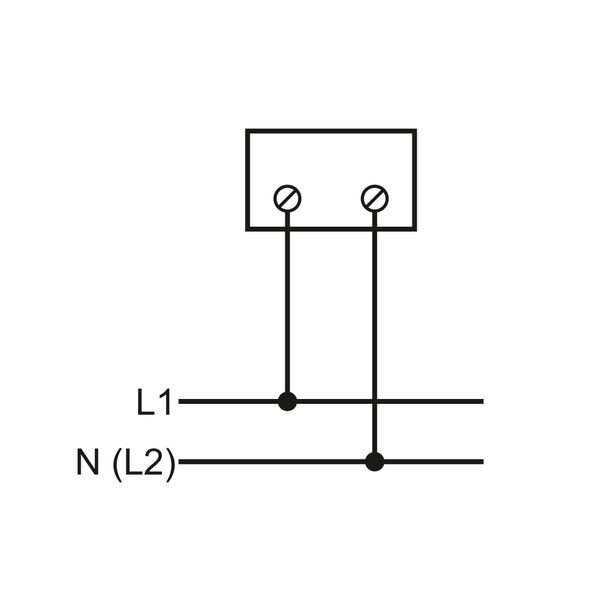 Voltmeter, 96x96mm, 500VAC image 3