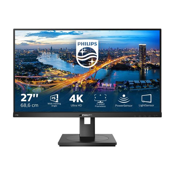 Philips | 278B1/00 | 27 " | IPS | 4K UHD | 16:9 | 60 Hz | 4 ms | 3840 x 2160 pixels | 350 cd/m² | HDMI ports quantity 2 | Black image 1
