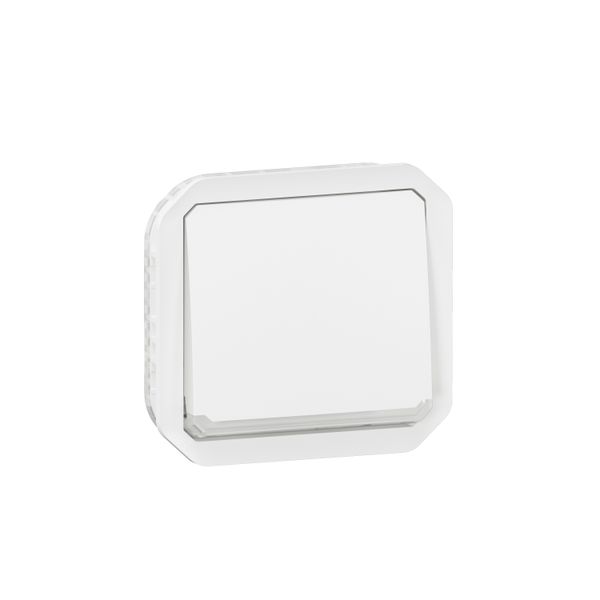 PLEXO DOUBLE POLE SWITCH - WHITE - MECHANISM image 1