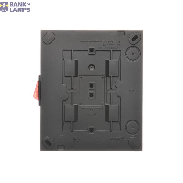 Bell Button, Push In system, (module), Simon 24, IP20/IP44, 10AX, 10A, black matt image 1