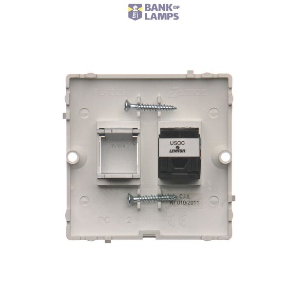Splash-proof roller blind push button, white, 0AX, 10A image 1
