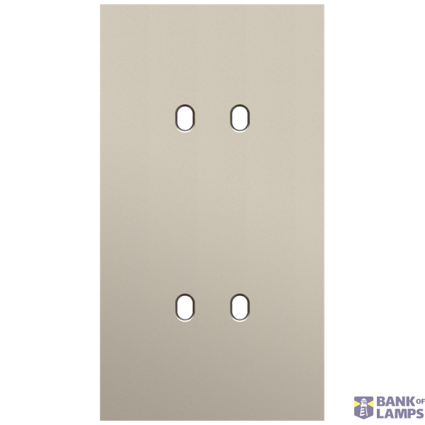 Twofold faceplate, vertical 71 mm centre distance, for 2 Niko Toggle s image 3