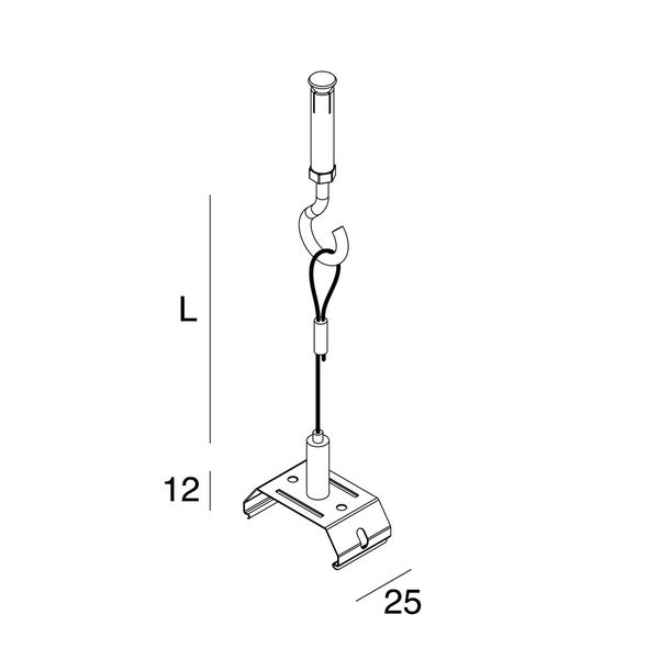 LI-NEAR: KIT SOSPENSIONE 3M  1 PZ. image 1