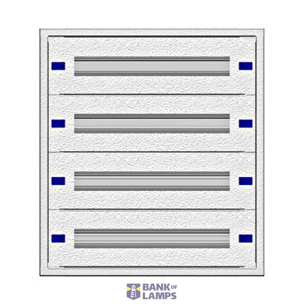 Installation insert 2-12K comp. 4 rows, depth 180 mm image 1