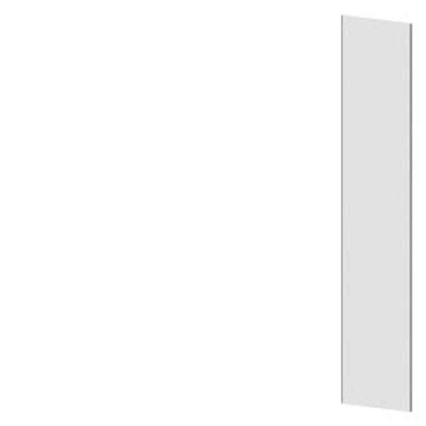 SIVACON side panel/rear panel, closed, EMC, IP40, H: 2200 mm, W: 400 mm image 1