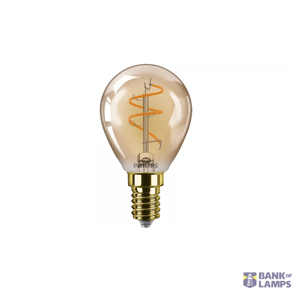 LED Bulb Oranza P45 E14 1.5W 1800K Amber image 1