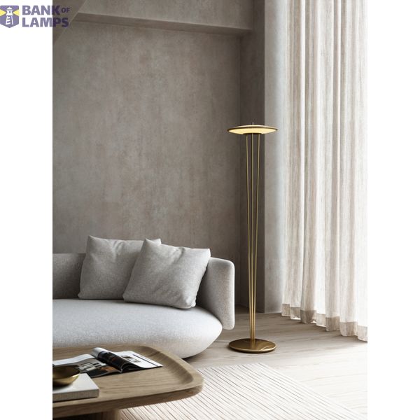 Blanche | Floor lamp | Brass image 3