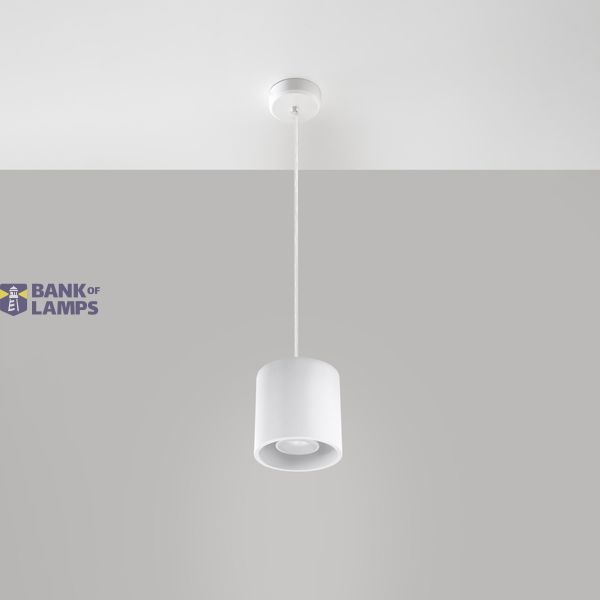 HANGING LAMP ORBIS 1 WHITE GU10 1X40W IP20 image 4