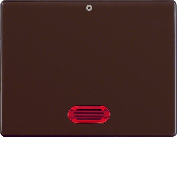 Rocker imprint "0", redlens , arsys, brown glossy image 1