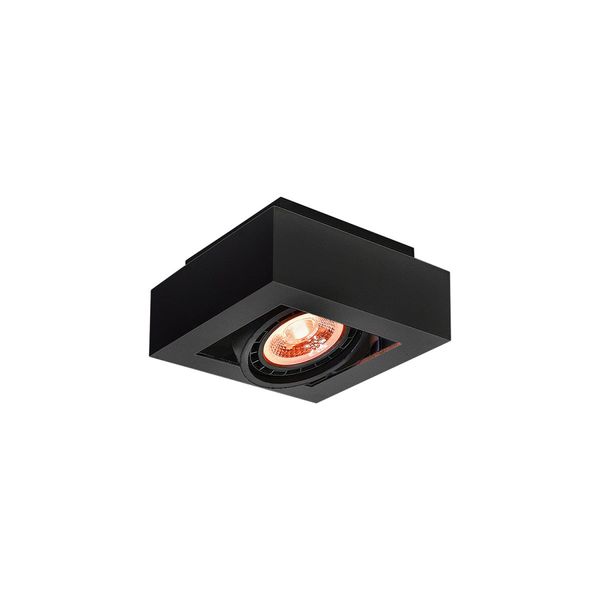 Ceiling fixture Loid,4687,AC220-240V, 50/60 Hz, IP 20,1*GU10,ES111,single,black image 1