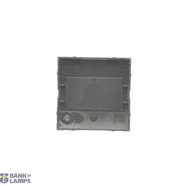 Double two way switch with LED indicator light without pictogram, (module), 10AX, Screw, black matt image 1