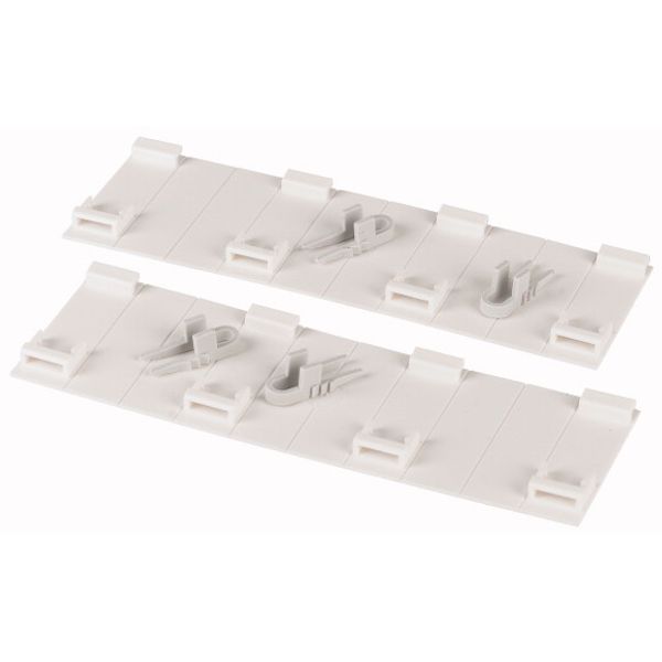 AP-45 Blanking plate for 45 MM cut-outs, lockable, 2 x 10 SU, white image 1