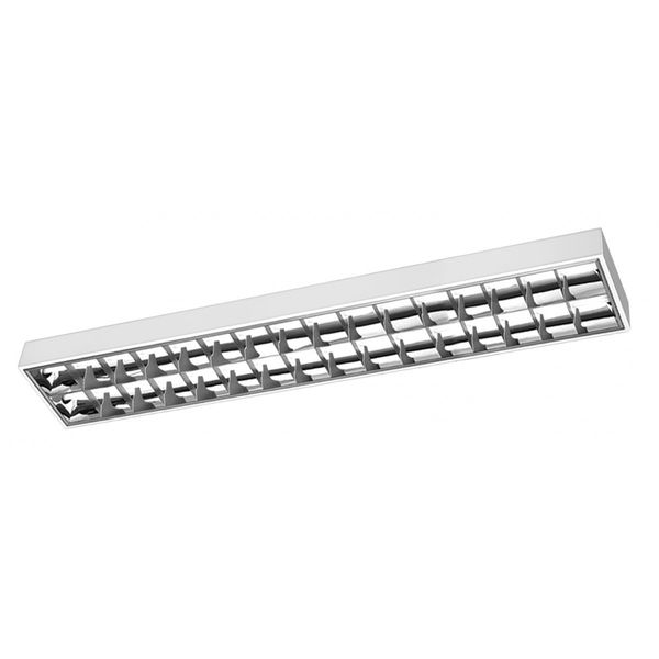 G-TECH Luminaire RASTRO 120, 2x120 T8, G13, AC220-240V, IP20, surface-mounted, white image 1