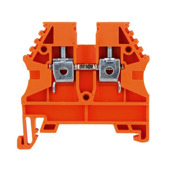 Screw terminal 4 mmý, type AVK 4 orange image 1