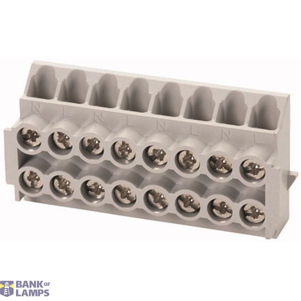 Connection block 8 x 4 mm2 image 1