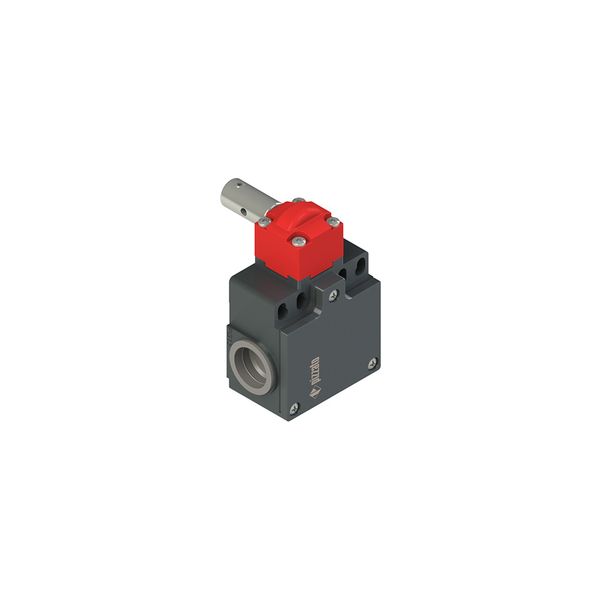 Safety switch for hinged doors image 1