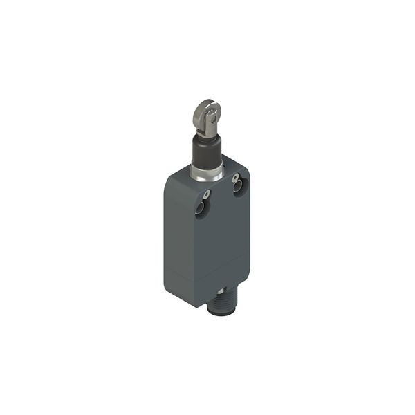 Modular prewired switch with roller plunger with rubber gasket image 1