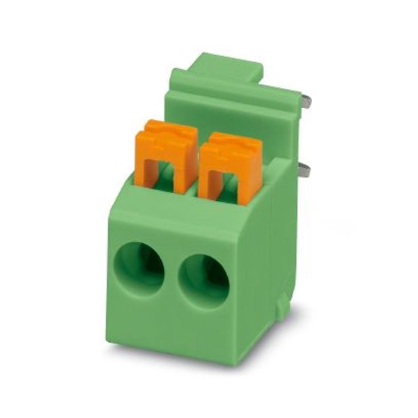 FKDSO 2,5/ 2-R GN - PCB terminal block image 1