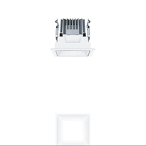 P-INF Q100L 1000-927-65 LDO SM TL - LED ceiling-recessed luminaire image 1